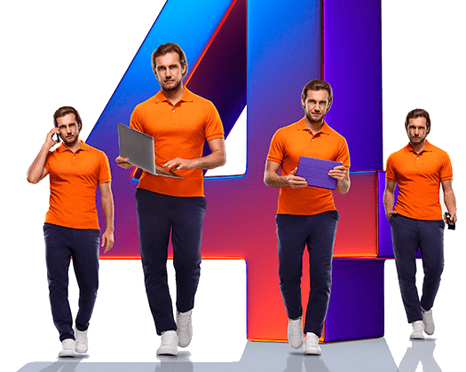 Великолепная четверка Ростелеком в&nbsp;деревня Юсупово (Московская область)